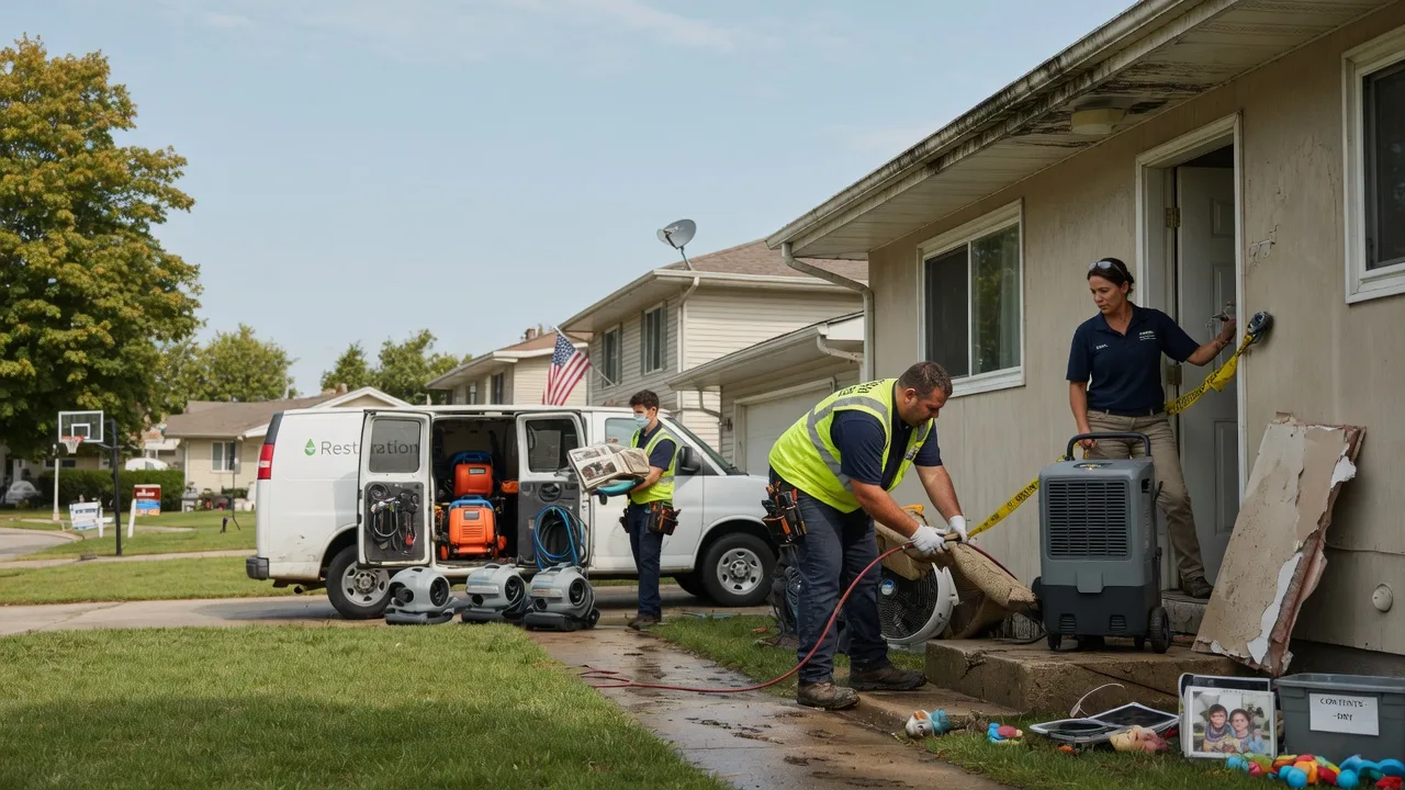 Water Damage Restoration in Masontown, PA near me
